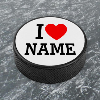 Palet De Hockey Nom du coeur