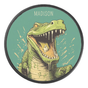 Palet De Hockey Nom personnalisé Crocodile