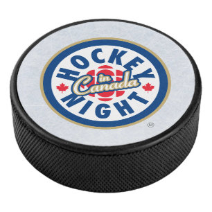 Palet De Hockey Nuit de hockey au Canada