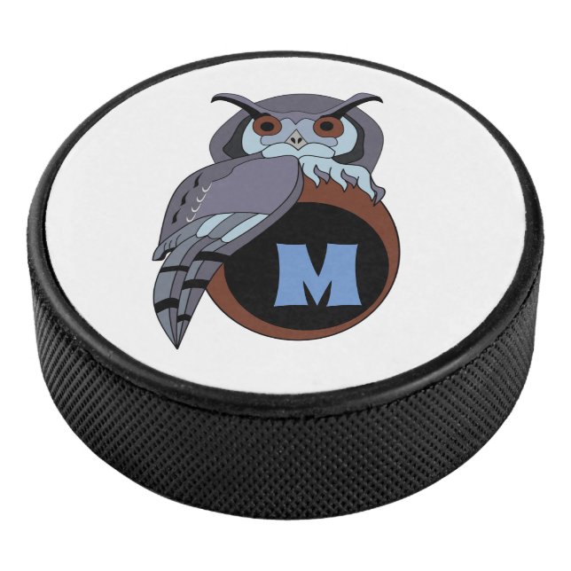 Palet De Hockey OEuf monogramme de la Chouette de protection (3/4/2016 12:00:00 AM)