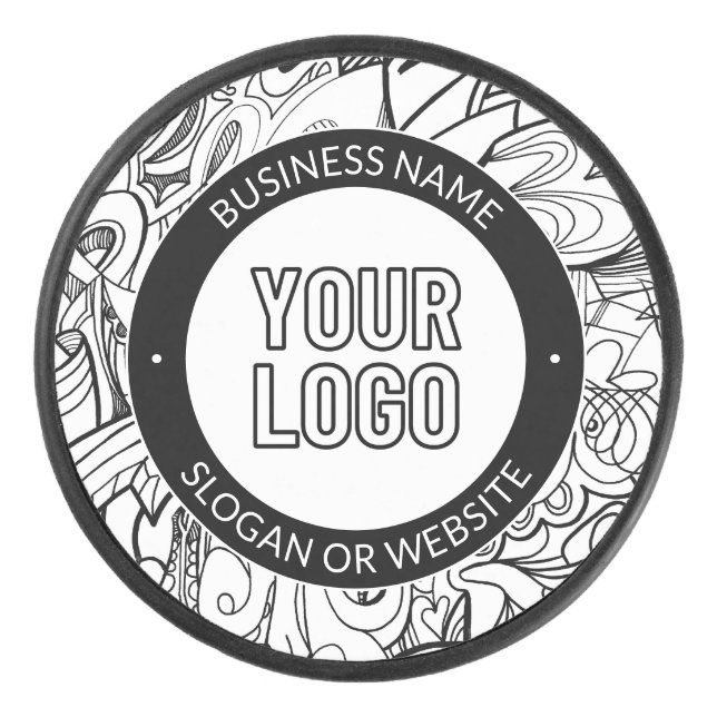 Palet De Hockey OEuvre de ligne moderne et votre logo avec texte m (Devant)