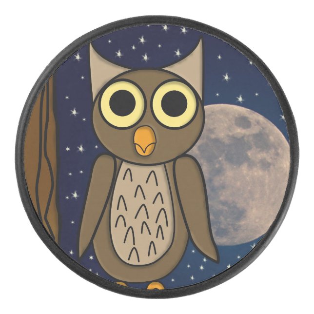 Palet De Hockey Oiseau de nuit (Devant)