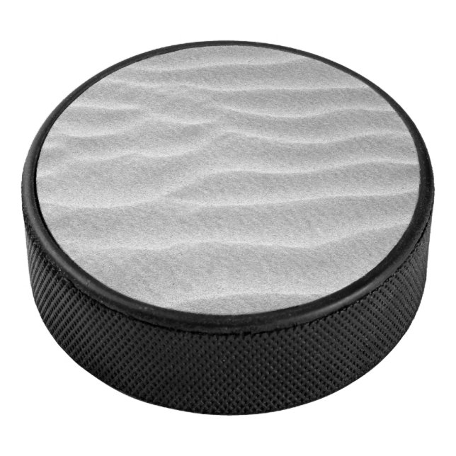 Palet De Hockey Ondes de sable noir et blanc (3/4/2016 12:00:00 AM)