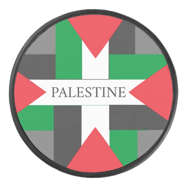 Palet De Hockey Palestine Football Soccer Ball (Devant)