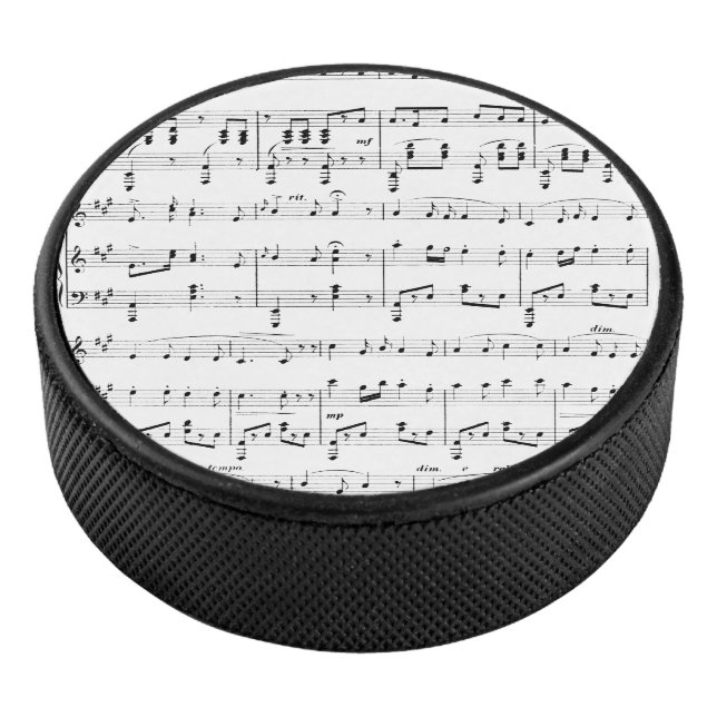 Palet De Hockey Partition de musique blanche (3/4/2016 12:00:00 AM)