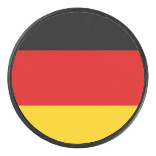 Palet De Hockey Patriotique hockeyeur avec drapeau d'Allemagne