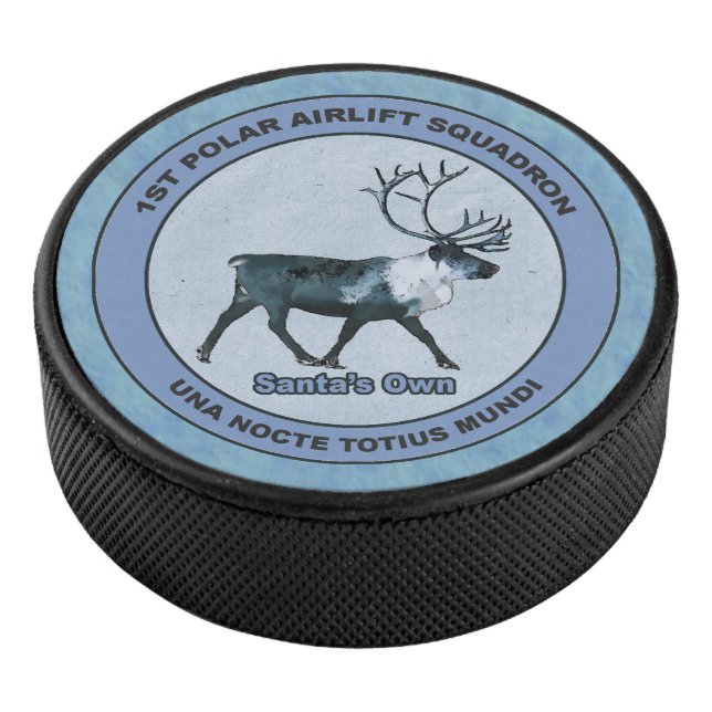 Palet De Hockey Père Noël 1er Polar Airlift Sqdn - Subduit (3/4/2016 12:00:00 AM)