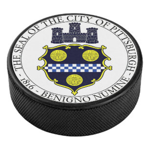 Palet De Hockey Phoque de Pittsburgh