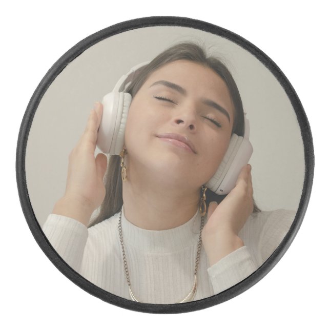 Palet De Hockey Photo complète personnalisée (Devant)