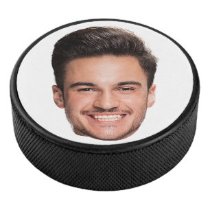 Palet De Hockey Photo de visage personnalisée