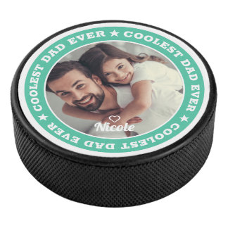 Palet De Hockey Photo personnalisée moderne de papa