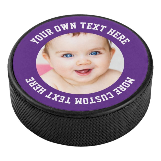 Palet De Hockey Photo personnalisée Purple (3/4/2016 12:00:00 AM)
