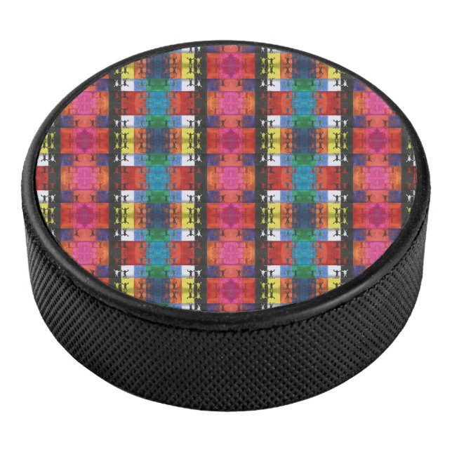 Palet De Hockey Pop art no.1 by Yeshaya Dank - unity & harmony (3/4/2016 12:00:00 AM)