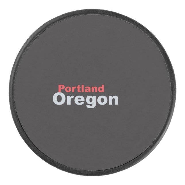 Palet De Hockey Portland, Oregon Hockey Puck (Devant)