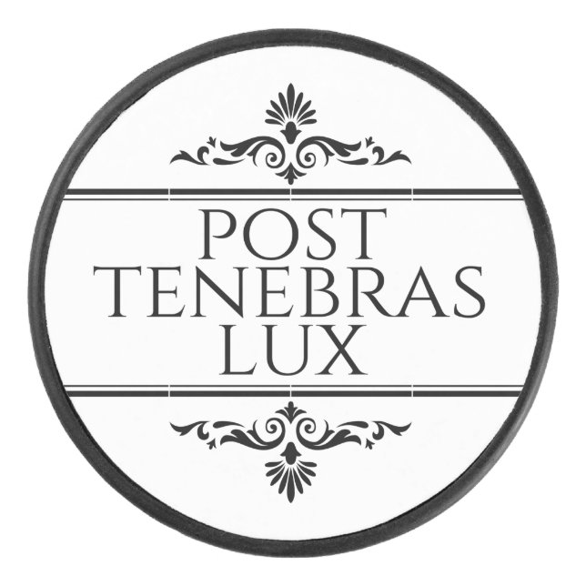 Palet De Hockey Post Tenebras Lux (Devant)