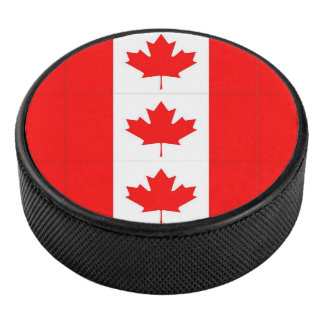 PALET DE HOCKEY POULE CANADIENNE DE HOCKEY SUR DRAPEAU