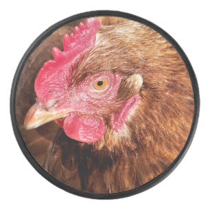 PALET DE HOCKEY POULET CUIT