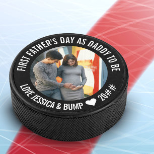 Palet De Hockey Premier papa Fête des pères à être personnalis