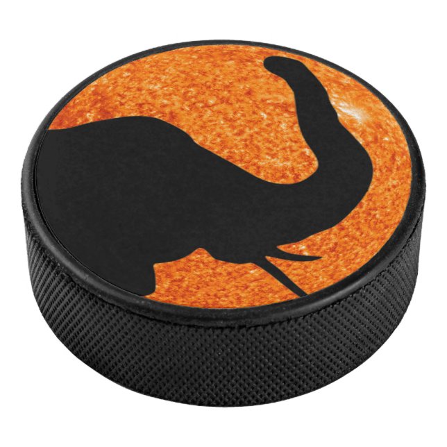 Palet De Hockey Profil éléphant Éclipse solaire ombre (3/4/2016 12:00:00 AM)