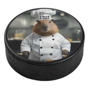 Palet De Hockey Prouesse en Pâtisserie : Le Capybara Culinaire
