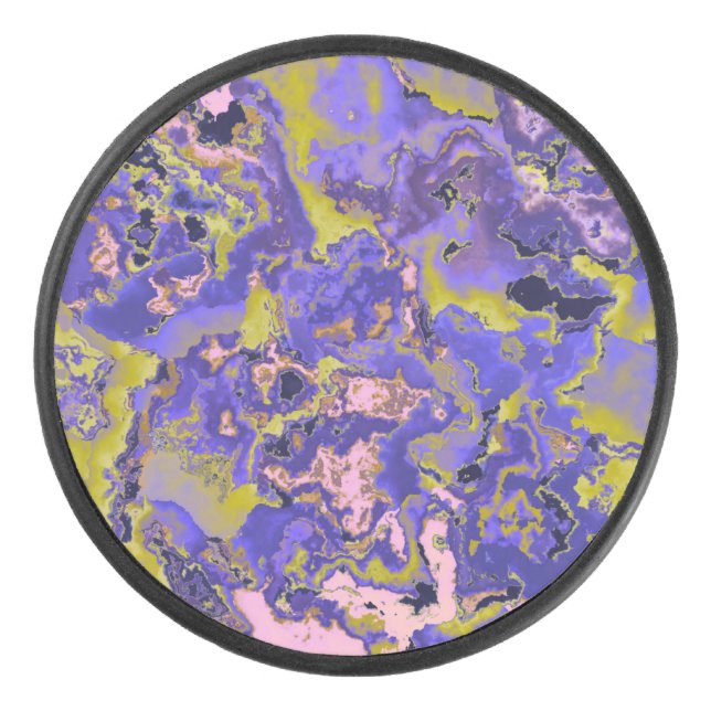 Palet De Hockey Radioactive Marble (Devant)