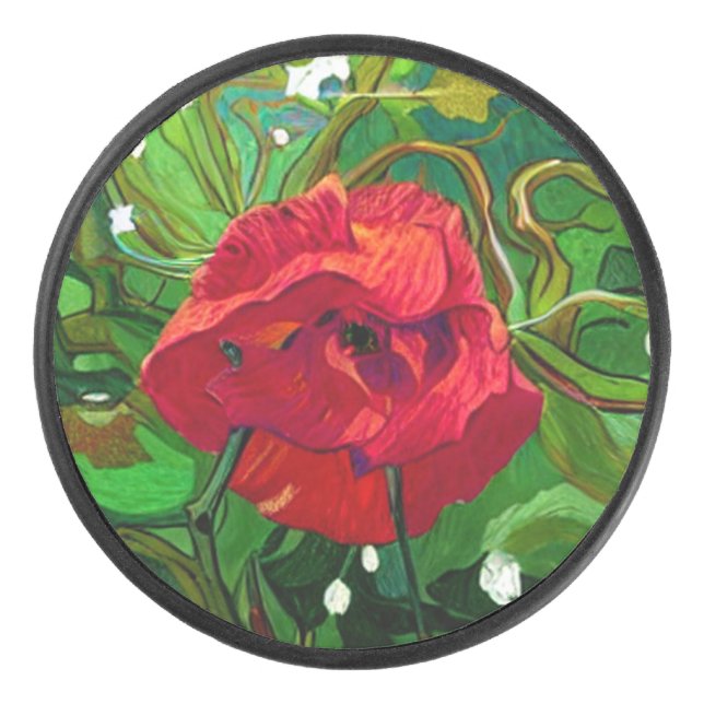 PALET DE HOCKEY RED ROSE  (Devant)