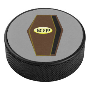 Palet De Hockey RIP Halloween café de Doom Hockey Puck