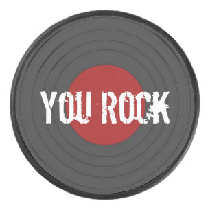Palet De Hockey Rock N Roll YOU ROCK Vinyl Record