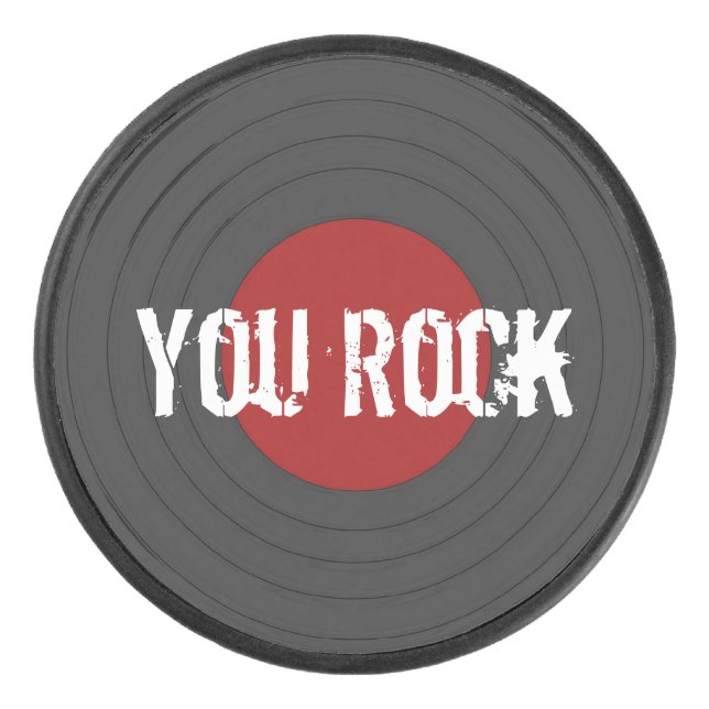 Palet De Hockey Rock N Roll YOU ROCK Vinyl Record (Devant)