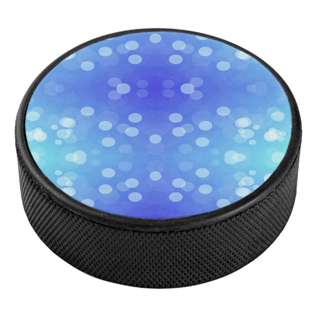 Palet De Hockey Round blue Bluetooth speaker with a front design (3/4/2016 12:00:00 AM)