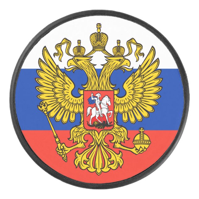 Palet De Hockey Russie (Devant)