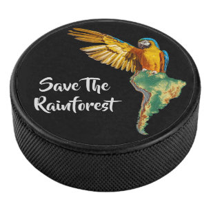 Palet De Hockey Sauvez La Rainforest