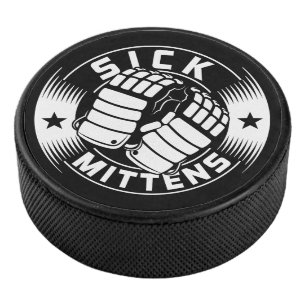 Palet De Hockey Sick Mittens Hockey sur glace Slang Puck
