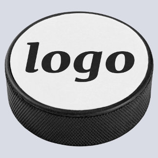 Palet De Hockey Simple branding de logo d'entreprise promotionnel