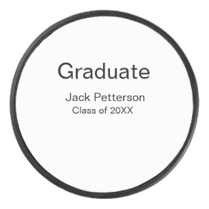 Palet De Hockey simple diplôme minimal ajouter nom classe moderne