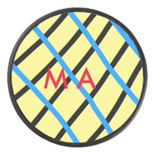 Palet De Hockey Simple monogram add your name letter man minimal t