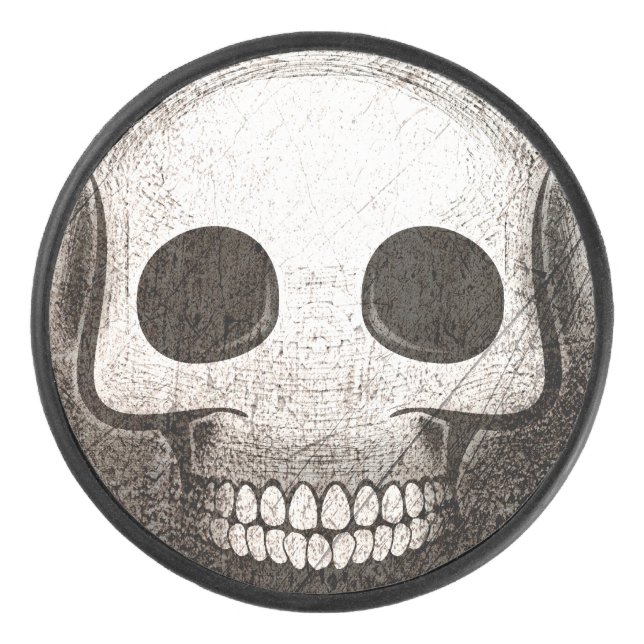 Palet De Hockey Skullmoji Vintage (Devant)