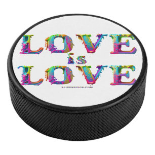 Palet De Hockey SlipperyJoe l'amour est amour dégoulinant fondu dy