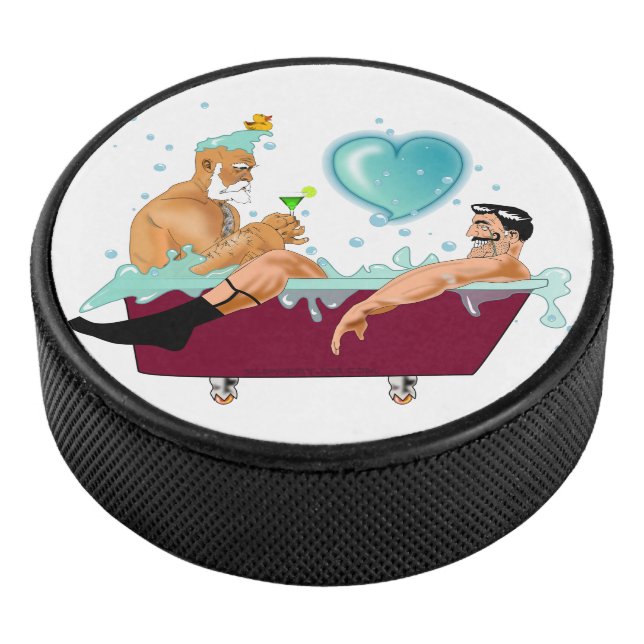 Palet De Hockey SlipperyJoe's deux gays hommes aiment la baignoire (3/4/2016 12:00:00 AM)