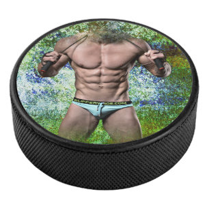 Palet De Hockey SlipperyJoe's homme adulte très musclé torse nu