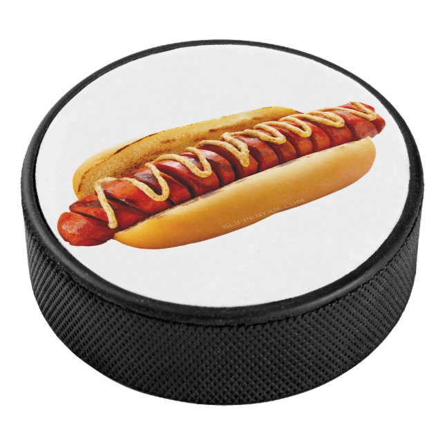 Palet De Hockey SlipperyJoe's Hotdog mustard sliced meat bun grill (3/4/2016 12:00:00 AM)