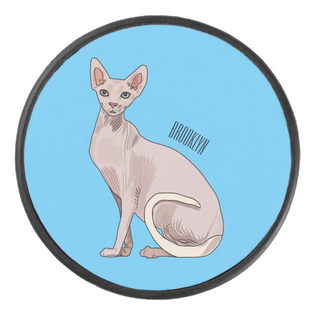 Palet De Hockey Sphynx cat (Devant)