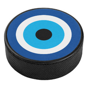 Palet De Hockey Symbole Evil Eye symbole de la chance de hockey su
