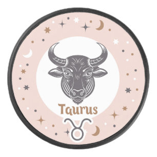 Palet De Hockey SYMBOLE Zodiaque Taurus