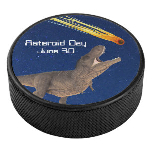 Palet De Hockey T-Rex Jour Astéroïde