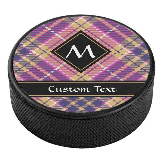 Palet De Hockey Tartan rose, or et bleu (3/4/2016 12:00:00 AM)