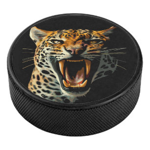 Palet De Hockey Tête d'attaque du léopard