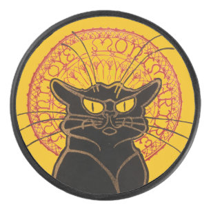 Palet De Hockey Theophile Steinlen - Le Chat Noir Vintage