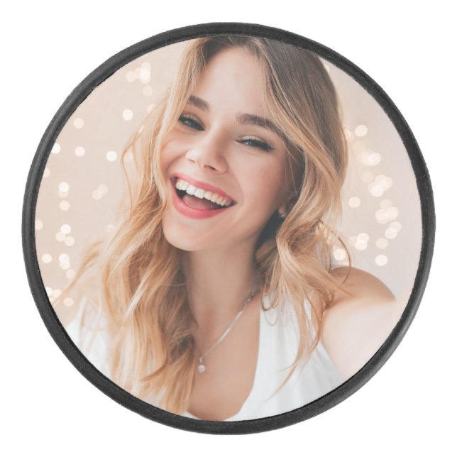 Palet De Hockey Ton visage sur un (Devant)