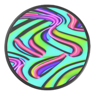 Palet De Hockey Un arc-en-ciel de couleurs